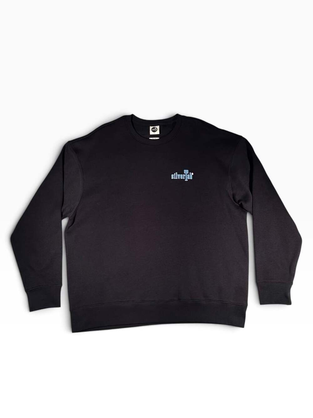 Levi's SilverTab Black Relaxed Fit Graphic Crewneck Sweatshirt Large